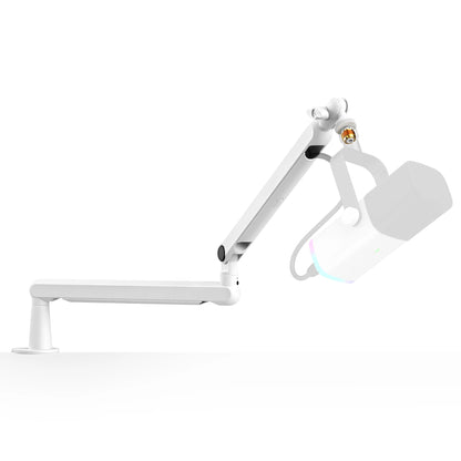 Adjustable Low-Profile Arm Microphone Stand with Cable Managment/Desk Mount, Suspension Boom for K688 Ampligame AM8-BM88