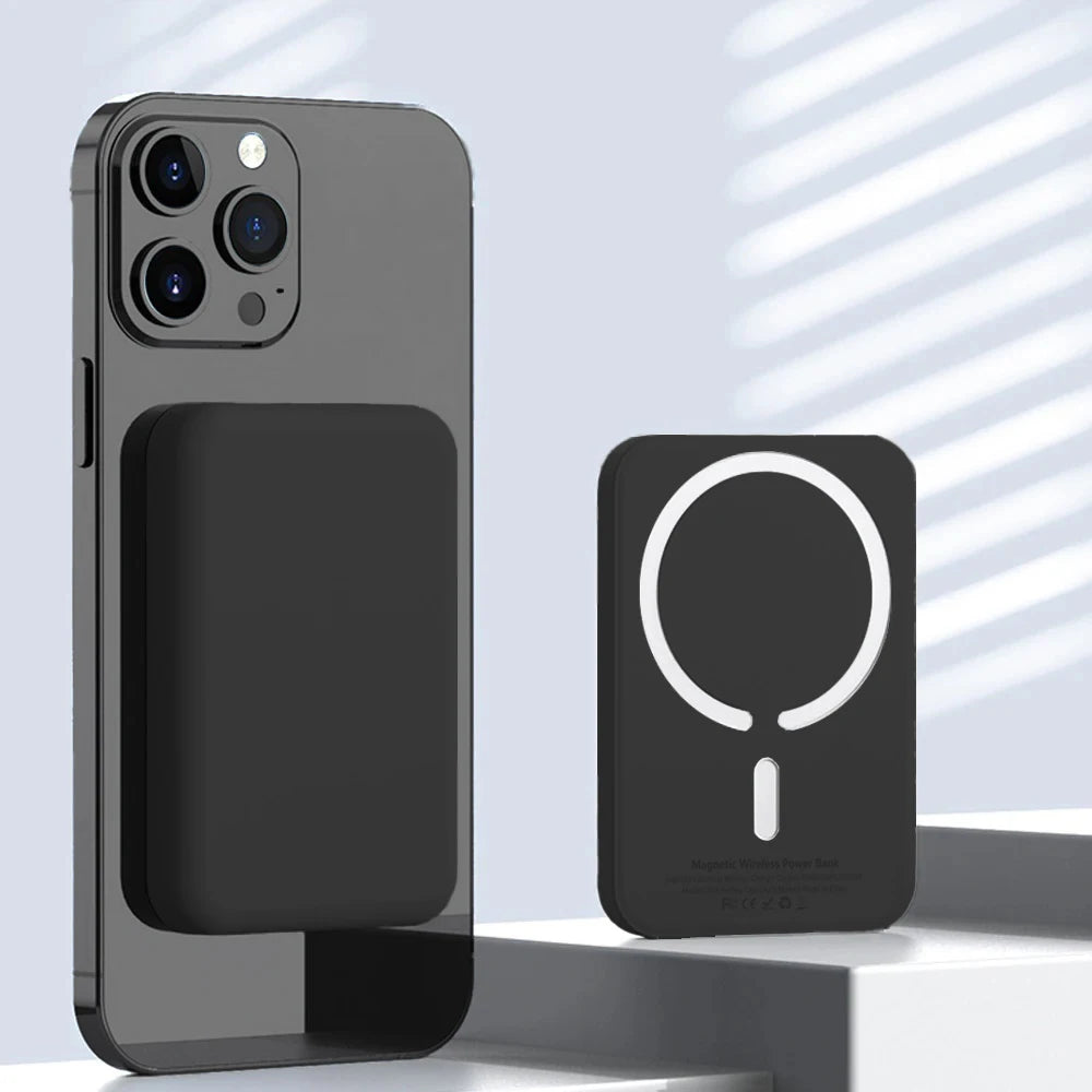 Magnetic Powerbank for Apple External Battery Portable Wireless Power Bank Charger for Magsafe Iphone Spare Battery